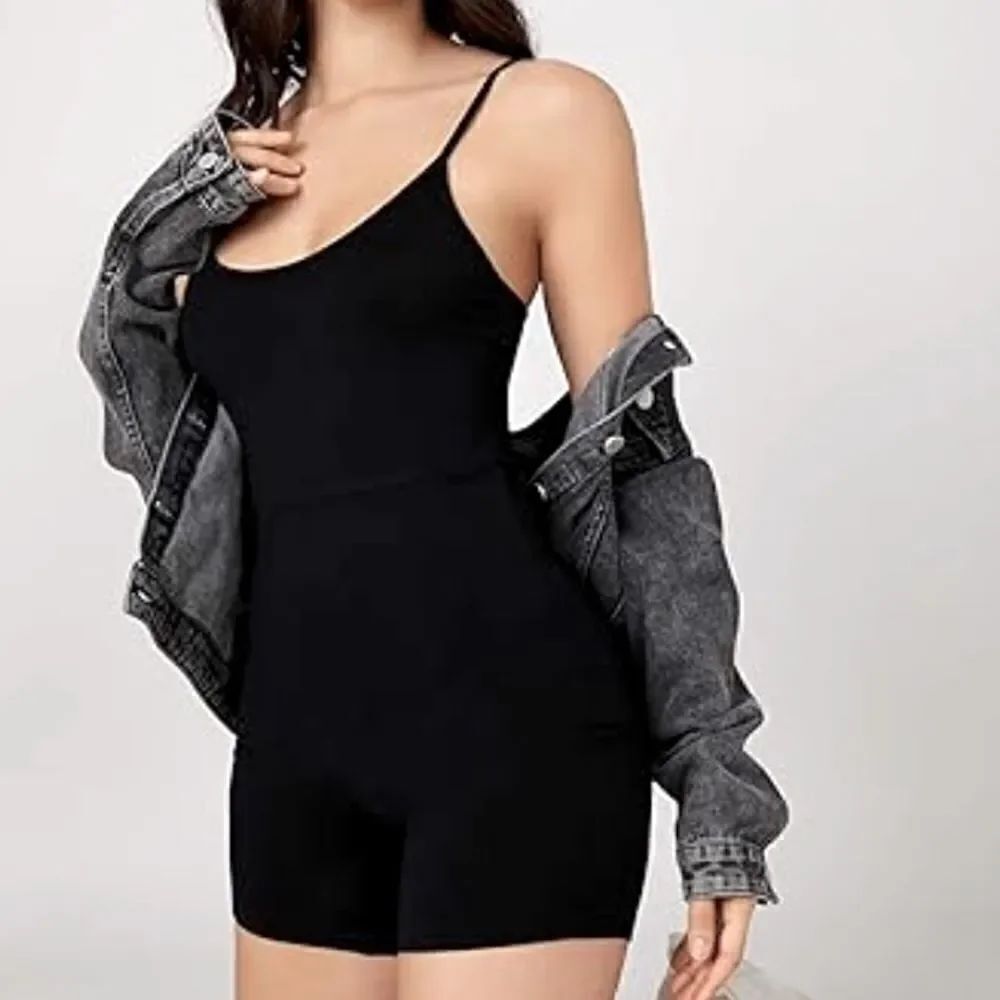 NWT Free People Black Mini Romper Size M